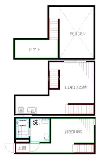 Green TerraceIIの間取り