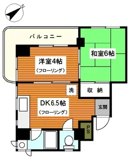 ライジングビルYOSHIZAKI A【5階】の間取り
