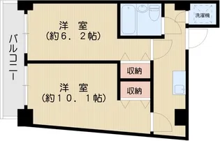 TJ第二ビル【3階】の間取り
