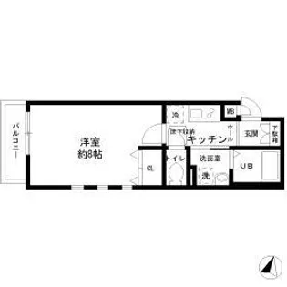 Forest maison白鳥【1階】の間取り