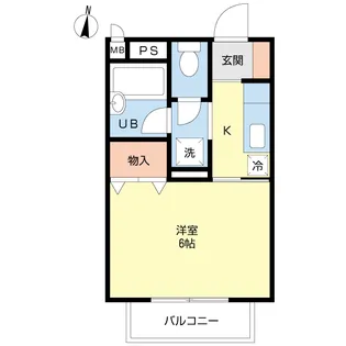 グレーシア【2階】の間取り