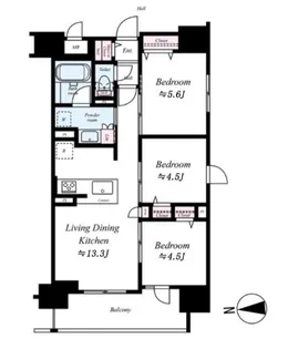 プレサンスロジェ上前津駅前【8階】の間取り