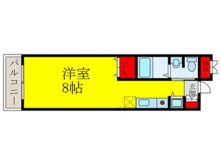 ヴィラ・ジョルナ-タ【5階】の間取り