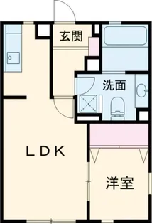 ヴォートル メゾンC棟【1階】の間取り