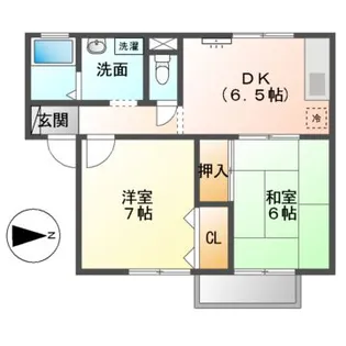 メゾンソフィア【1階】の間取り