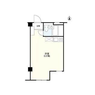 トヨハイツ【1階】の間取り