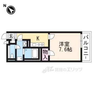 クレイノボービラージュドゥ【2階】の間取り