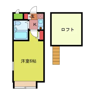 シティパレス上広谷1【1階】の間取り