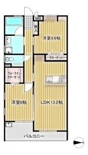 GARDEN大和田【2階】の間取り