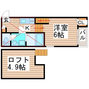 Impressive Hayama【2階】の間取り