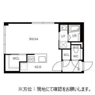 ブランコ新札幌【5階】の間取り