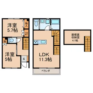 Souveniryamatoの間取り