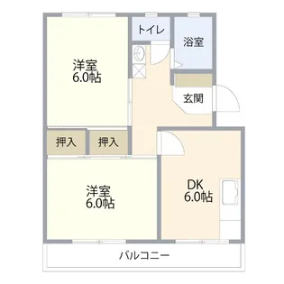セントポーリアA【3階】の間取り