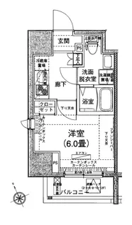 アイル大森壱番館【2階】の間取り
