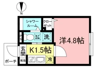 Maison Blanche(メゾンブランシェ)【1階】の間取り