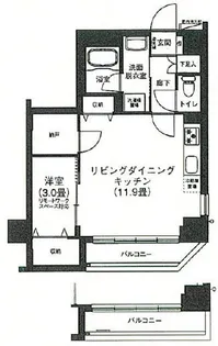 アイルプレミアム押上ノルド【4階】の間取り