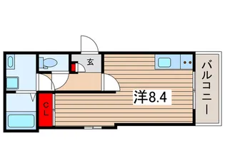 Leben西大宮【1階】の間取り