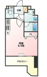 シャルムコート新宿ステーションパレス【8階】の間取り