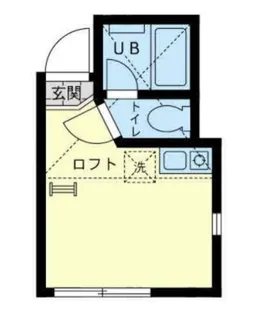 ユナイト小机パティオ・デ・コルドバ【2階】の間取り
