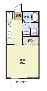 リバティハイツ(平赤井)【1階】の間取り