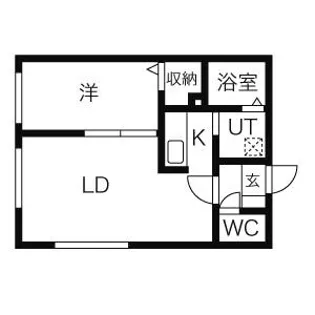 パーチェ宮の森【1階】の間取り