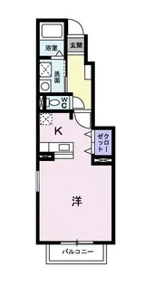 アイリス【1階】の間取り