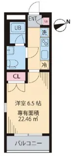 エルデ板橋【2階】の間取り