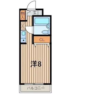 ミレニアム北浦和A棟【4階】の間取り