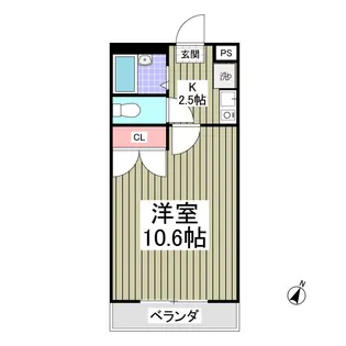 アークA【2階】の間取り