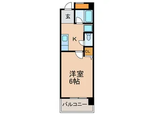 グリーンプラザ城東【4階】の間取り