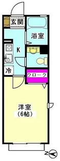 ローズハイム【2階】の間取り