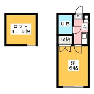 ヴィレッタ戸塚【1階】の間取り