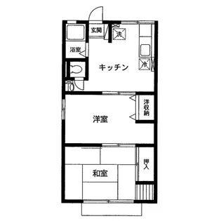 シティハイム HAKODA【2階】の間取り