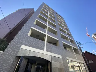 カームコート白金高輪【6階】の外観