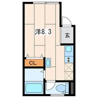 グランヴェール平塚【1階】の間取り