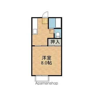 グランデュール小森【1階】の間取り