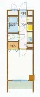 RX相生【4階】の間取り
