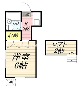 アーク御幸ヶ浜【1階】の間取り
