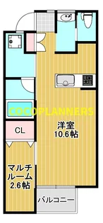 TOIRO田崎本町【1階】の間取り