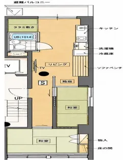 神田須田町ビル【4階】の間取り