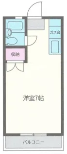 コーポリヨン【2階】の間取り