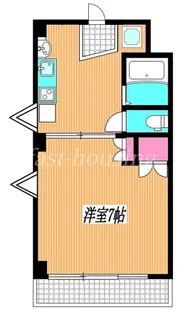 KIコーポ2【1階】の間取り