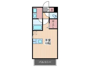 Der Glanz.Y2 比治山【10階】の間取り