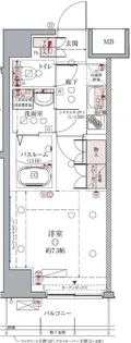 クレヴィスタ亀戸II【10階】の間取り