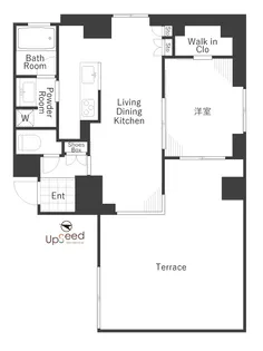 ベラスウィータ原宿【1階】の間取り