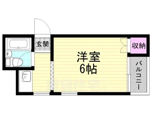 メゾン明美の里【4階】の間取り