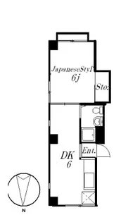 ツーパール【4階】の間取り