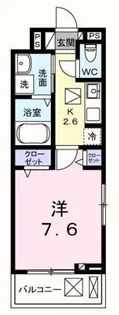 エポック【1階】の間取り