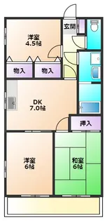 第5ハシバハイツ【4階】の間取り