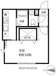 MODULOR荻窪【3階】の間取り